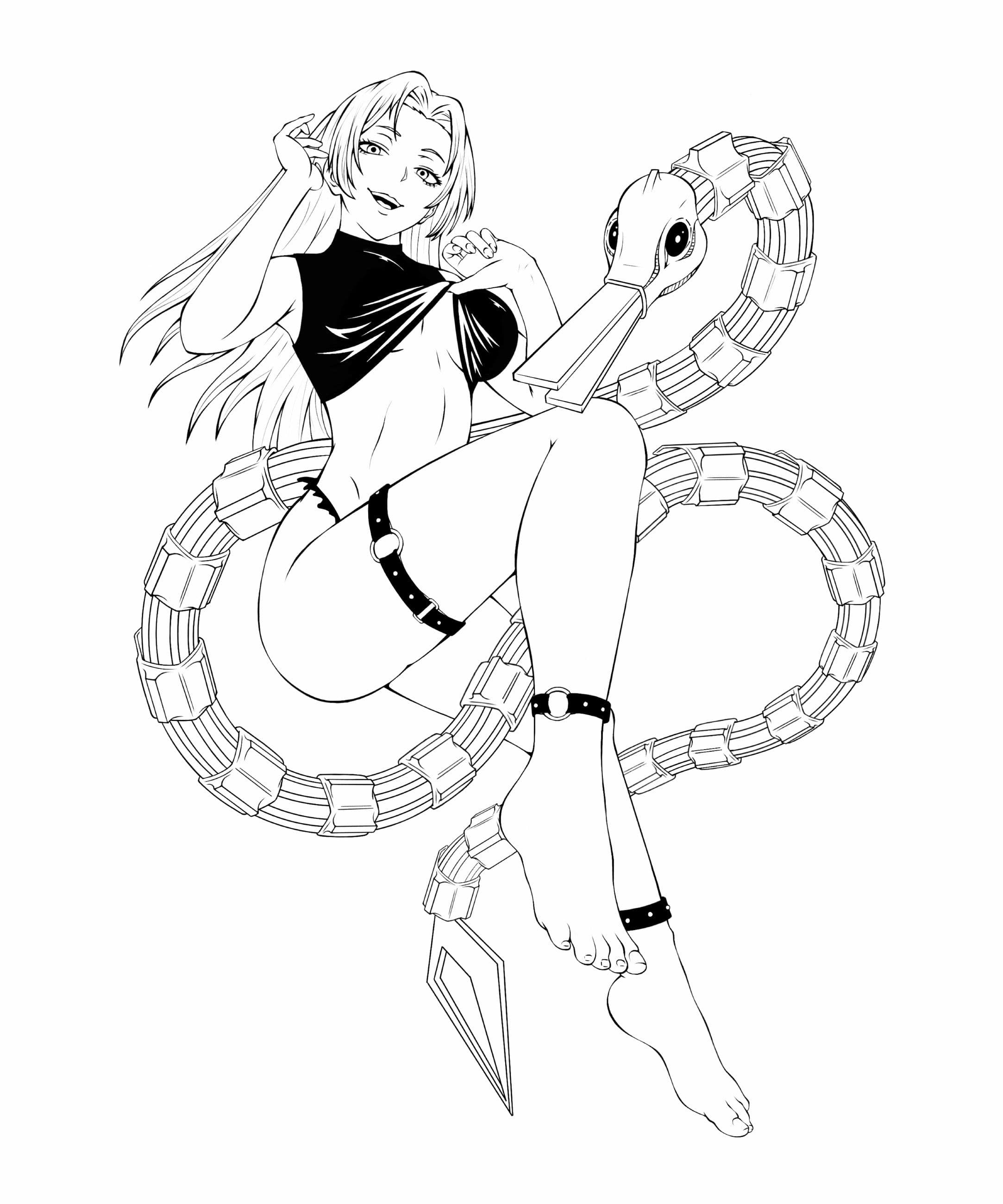 Yuki — line art